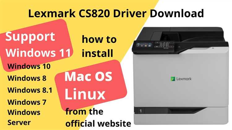 Скачать бесплатно драйвер для принтера Lexmark CS820 установка и настройка