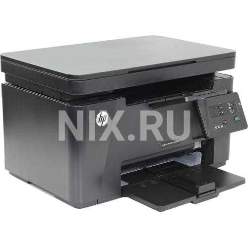 Основная информация о принтере HP LaserJet Pro MFP M125ra