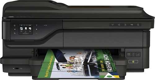 Официальный сайт HP Officejet 7612