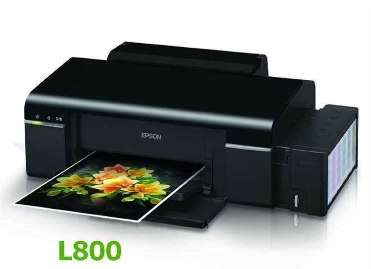 Скачать драйвер Epson L800 бесплатно и без регистрации - обновленная версия